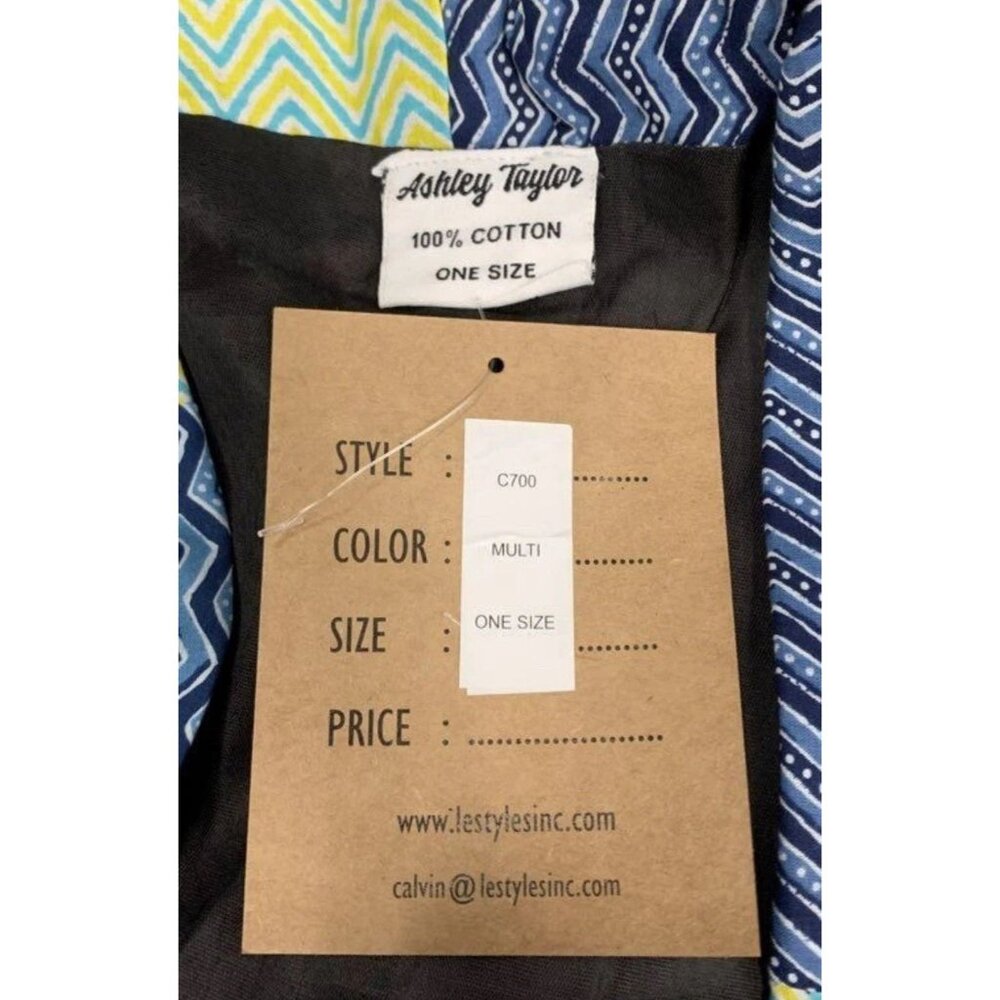 Ashley Taylor Multicolor‎ Patchwork Blazer Jacket… - image 3